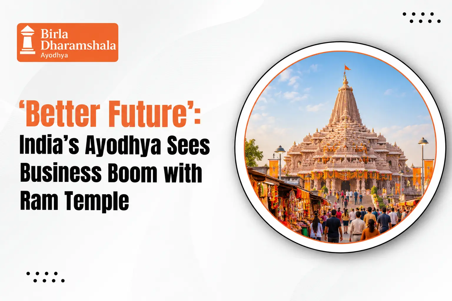 'Better Future': India's Ayodhya Sees Business Boom with Ram Temple